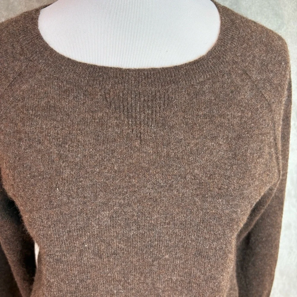Halogen Cashmere Cozy Brown Wmn’s Sweater Sz XS